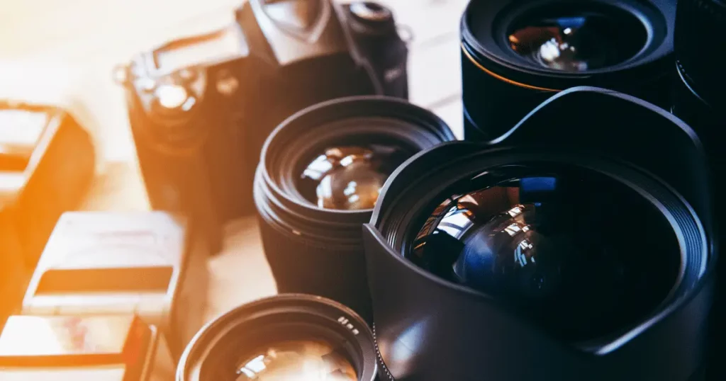 Red camera lenses