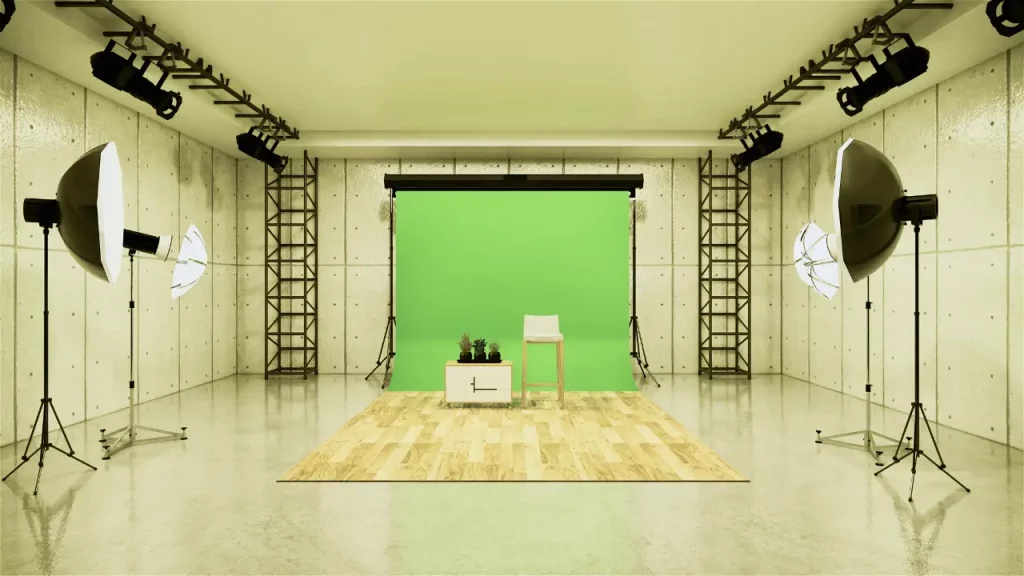 Camera Flash Green Screen Effect