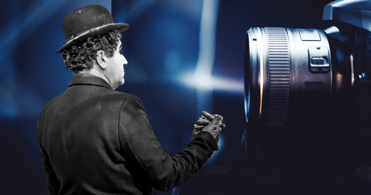 How To Get Charlie Chaplin To Look On A Digital Camera