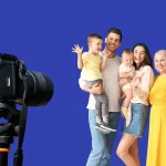 How to take family portraits outside with a tripod