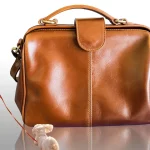 Leather Backpack Camera