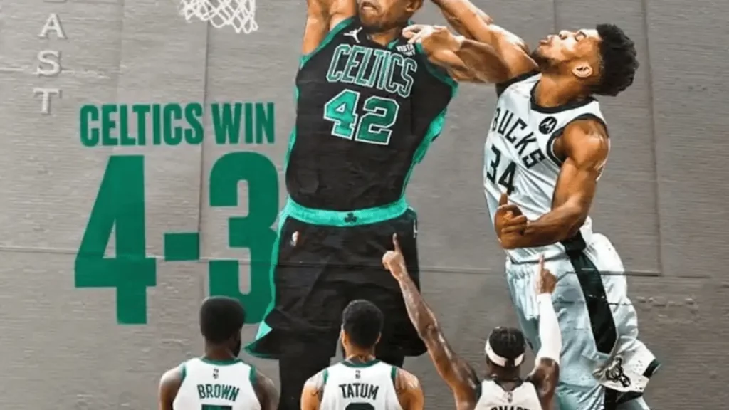 In Game 7 Celtics Survive Heat Behind Derrick White's 25 Points