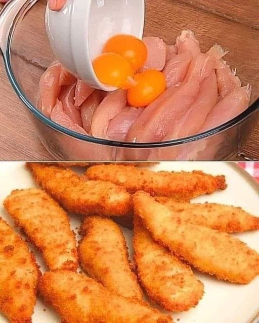 Crispy Chicken Strips Recipe