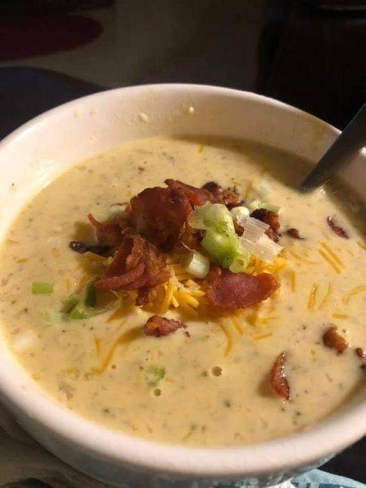 Keto Broccoli Cheese Soup Recipe Techiecycle   FB IMG 1700140527697 