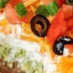 THE BEST 7-LAYER TACO DIP