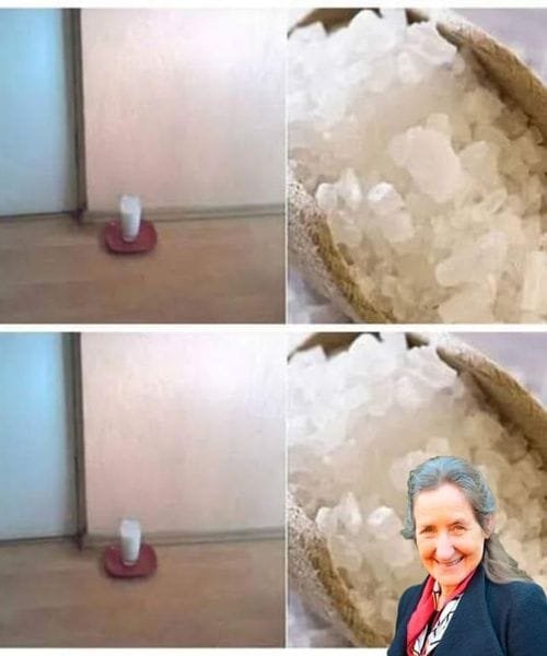 PUT A GLASS WITH SALT IN THE BATHROOM AND THESE HOUSEWARE PROBLEMS WILL DISAPPEAR COMPLETELY.