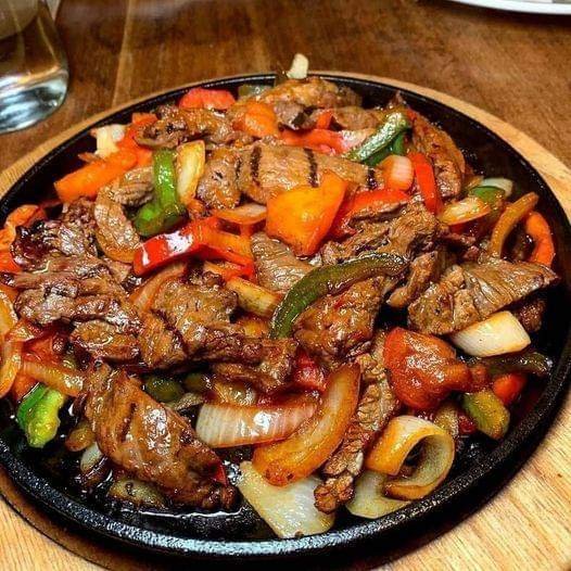 Air fryer Steak Fajitas