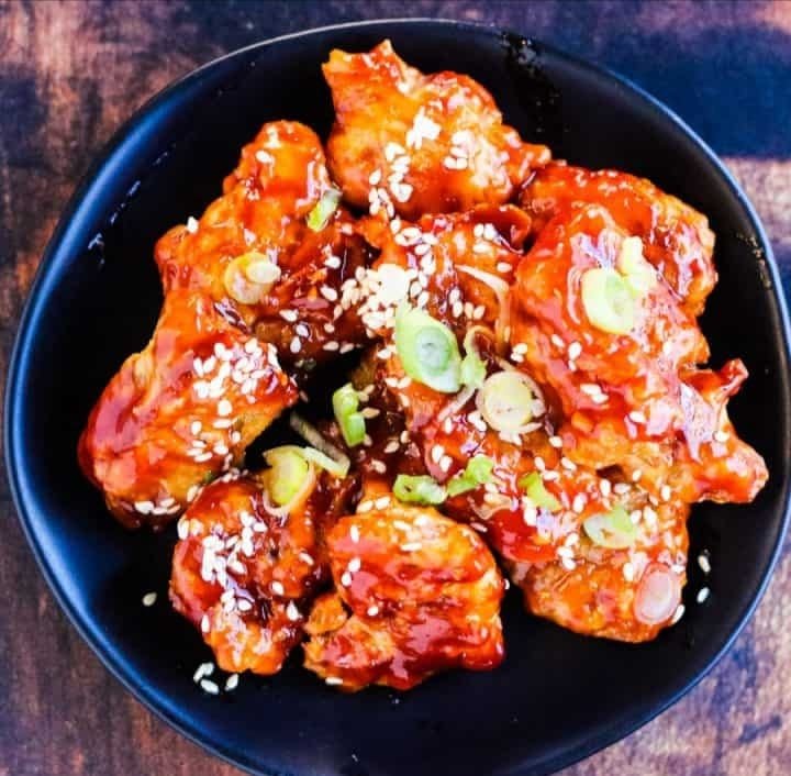 Air Fryer Korean Fried Chicken