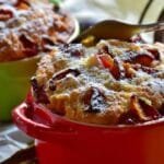 AIR FRYER FRUIT SPONGE PUDDING