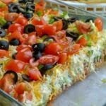 Easy 7 Layer Dip