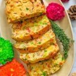 Air Fryer Apricot And Walnut Fruit Cake Recipe