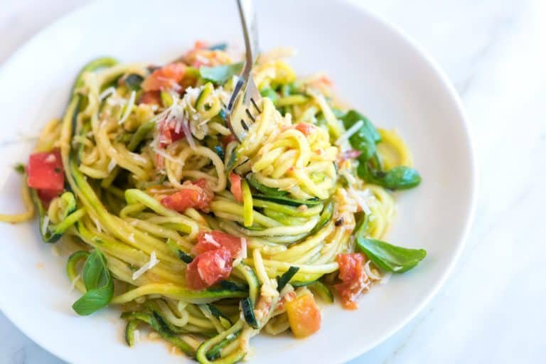Best Garlic Zucchini Noodles Pasta