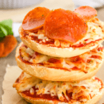 Homemade Pizza Bagels in the Air Fryer