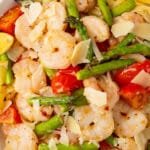 30 Minute Shrimp Scampi Recipe in the Air Fryer (No Wine)