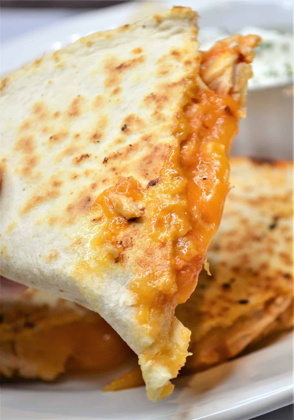 Air Fryer Chicken Quesadillas