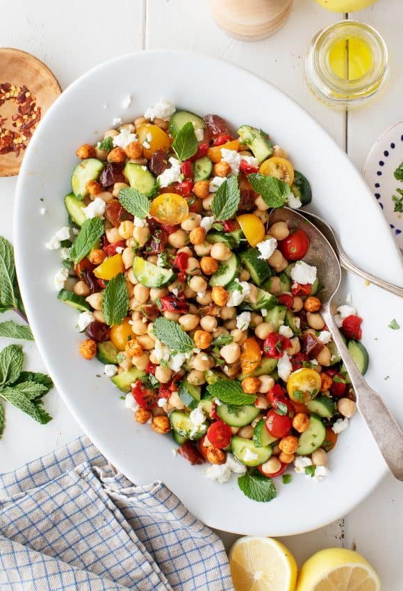Mediterranean Chickpea Salad