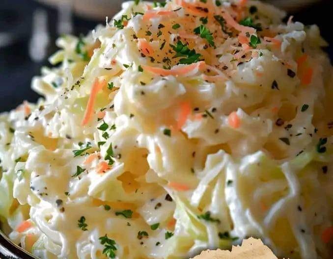 Creamy COLESLAW recipe