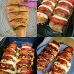 Air Fryer Caprice Stuffed Chicken