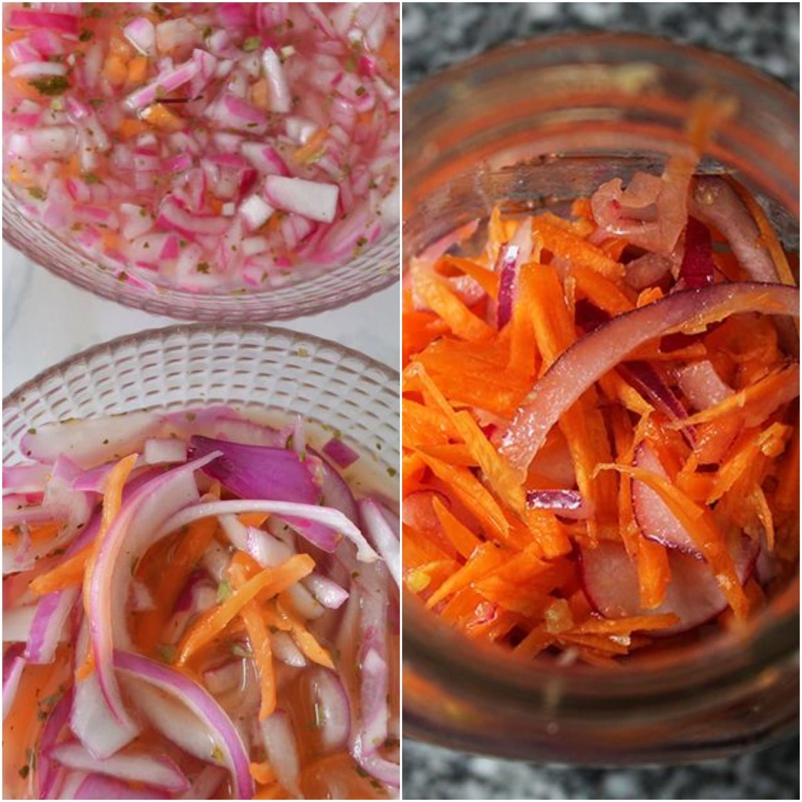 Carrot and Red Onion Salad