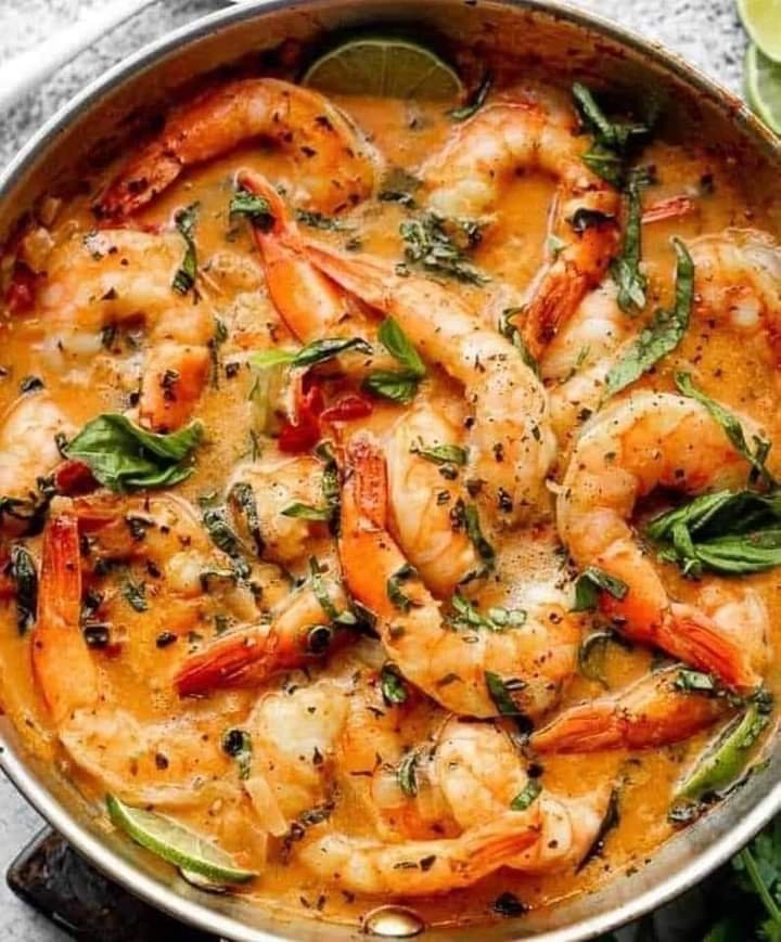 Thai Inspired Creamy Coconut Shrimp