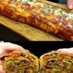 Potato Rolls with Cabbage and Cheese Filling