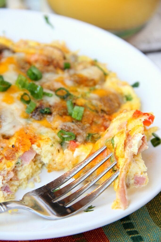 Easy Air Fryer Omelette
