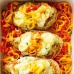 Cheesy Chicken and Pepper Bake