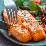 Honey Glazed Air Fryer Salmon