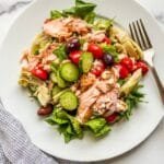 Mediterranean Salmon Salad