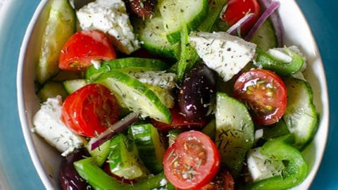 perfect-greek-salad recipe