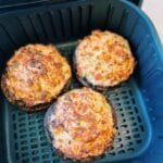 Air Fryer Stuffed Portobello Mushrooms