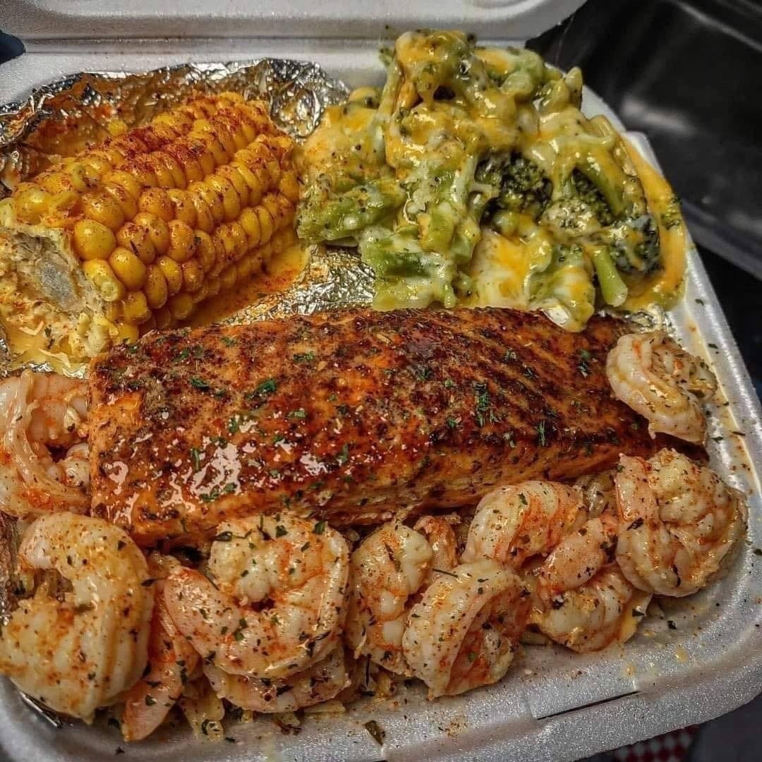 Salmon And Shrimp Alfredo Recipe