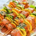 Easy Salmon Kebabs