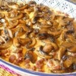 SAVORY MUSHROOM BEEF CASSEROLE