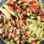 LEMON HERB MEDITERRANEAN CHICKEN SALAD