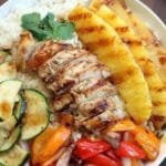 Grilled Hawaiian Chicken Teriyaki Bowls