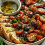 Mediterranean Tomato & Olive Salad