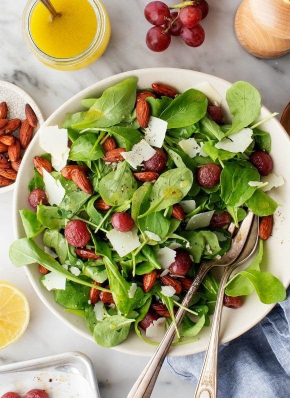 Arugula Salad with Lemon Vinaigrette