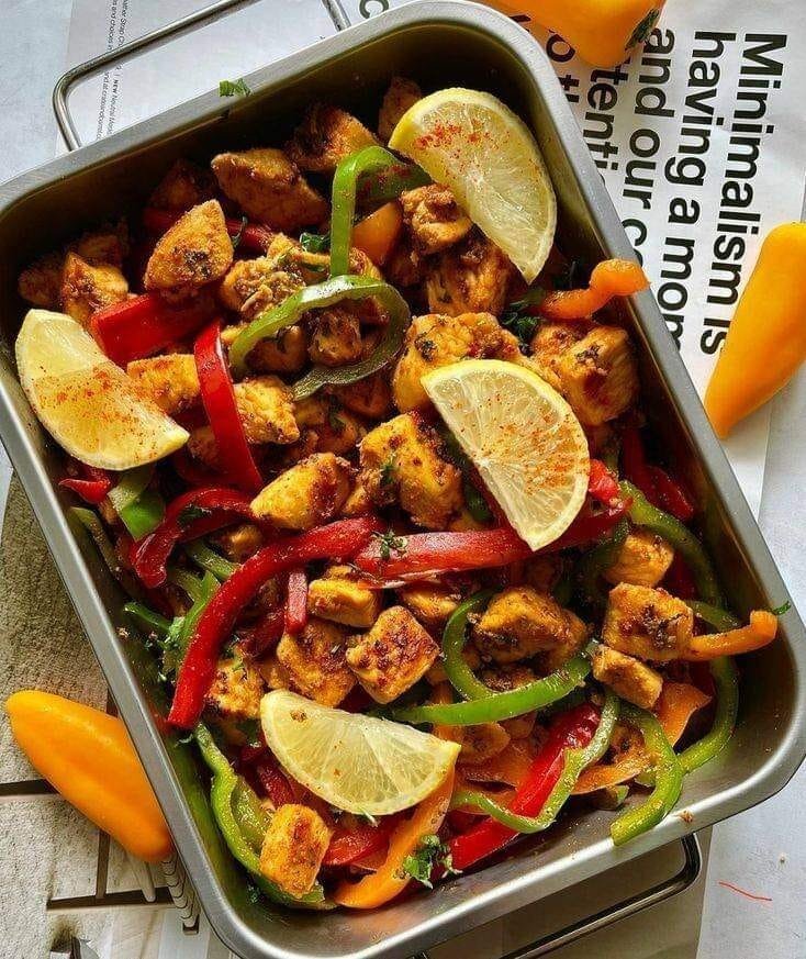 Easy Chicken Fajitas