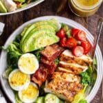 Grilled Chicken Cobb Salad with Honey