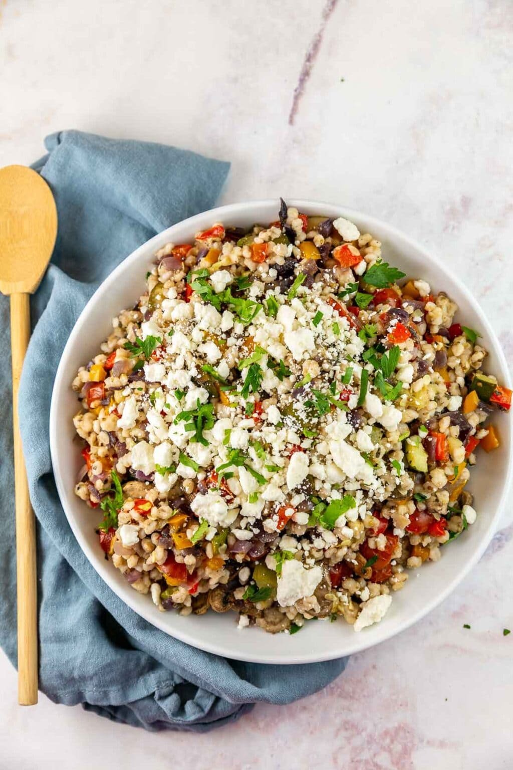 Mediterranean Barley Salad